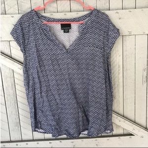 Cynthia Rowley V Neck Top